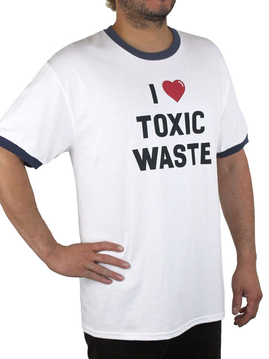 I Love Toxic Waste T-Shirt - I Heart Toxic Waste Shirt - Real Genius ...