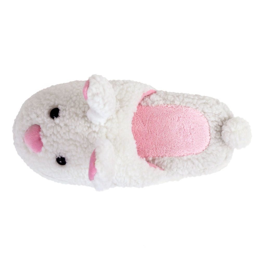 Mens pink best sale bunny slippers