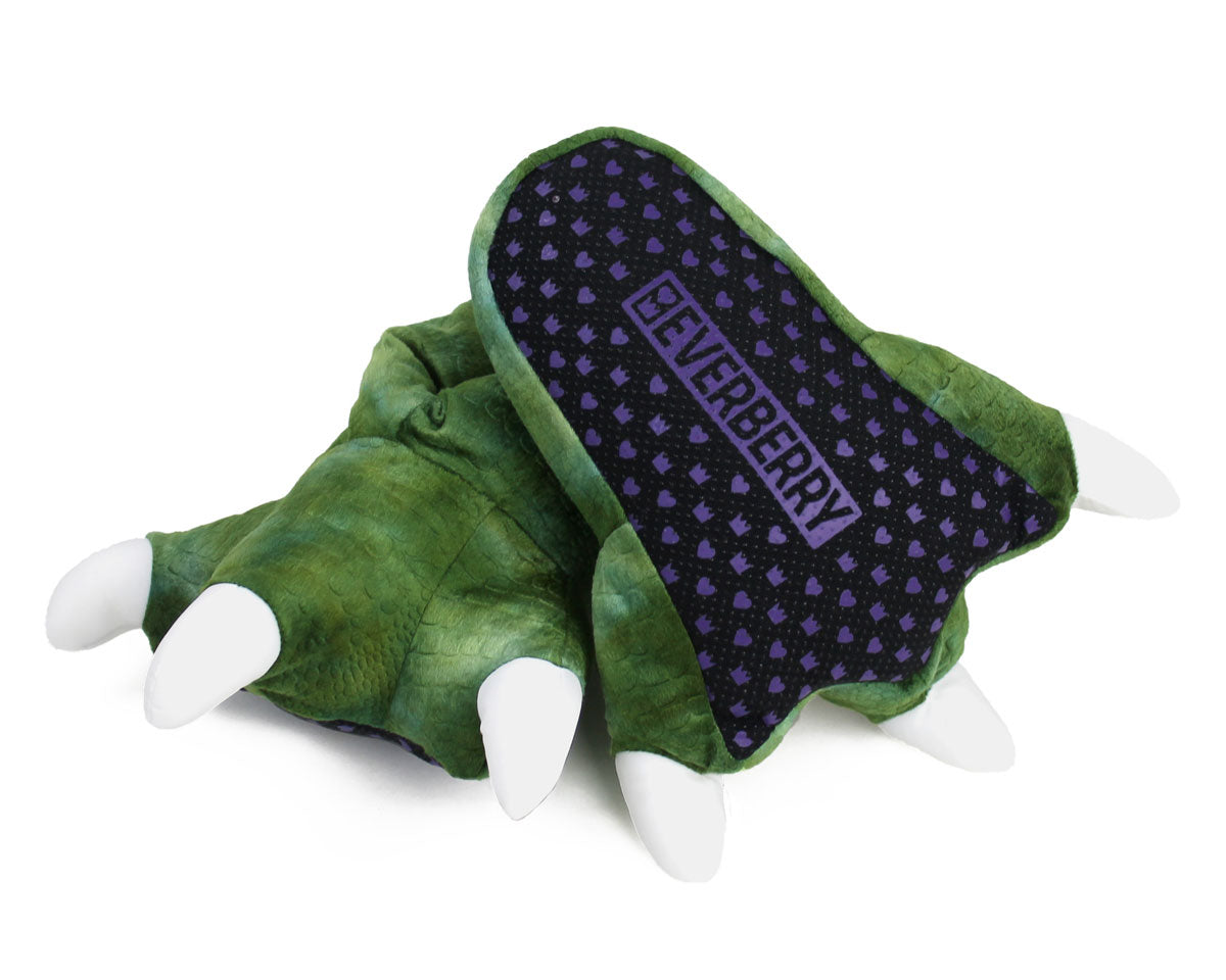 Dinosaur Feet Slippers with Sound Found Item Clothing